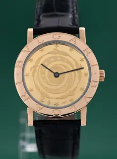 Bulgari Bvlgari Automatic 18k Yellow Gold Istituto Poligrafico Limited Numbered 300 BB 33 GL 33mm Yellow gold Golden