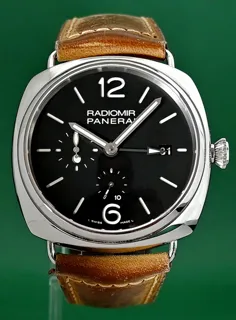 Panerai Radiomir 10 Days GMT PAM 00323 47mm Stainless steel Black