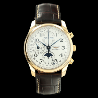 Longines Master Collection L2.673.8 40mm 18-carat yellow gold White