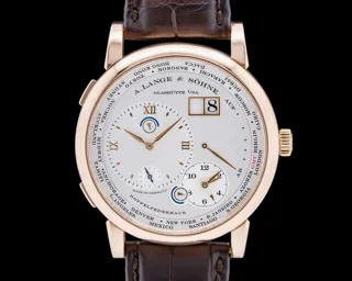 A. Lange & Söhne Lange 1 116.032 42mm Rose gold Silver