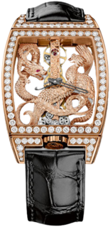 Corum Golden Bridge 113.265.85/0001 DP55R Rose gold Rose gold$Transparent