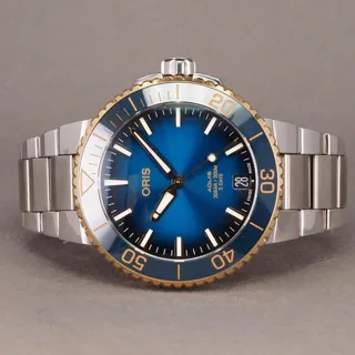 Oris Aquis 01 400 7769 6355-07 8 22 09PEB 41.5mm Stainless steel Blue