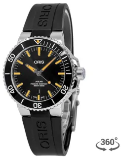 Oris Aquis 01 733 7730 4159-07 4 24 64EB 44mm Stainless steel Black