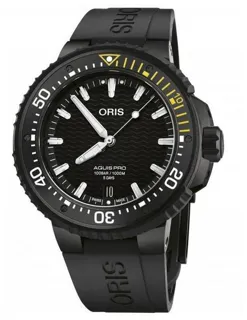 Oris Aquis Date 01 400 7767 7754-07 426 64BTEB 49.5mm Titanium Black