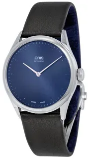 Oris Artelier 01 732 7712 4085-Set LS 40mm Stainless steel Blue