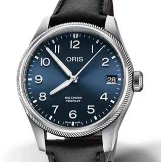 Oris Big Crown 01 751 7761 4065-07 6 20 08LC 41mm Stainless steel Blue