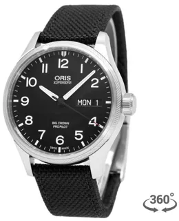 Oris Big Crown 01 752 7698 4164-07 5 22 15FC 45mm Stainless steel Black