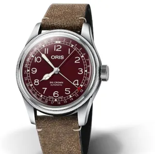 Oris Big Crown 01 754 7741 4068-07 5 20 50 40mm Stainless steel Red