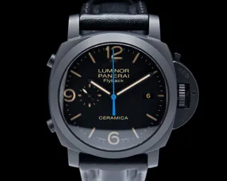 Panerai Luminor 1950 3 Days Chrono Flyback PAM 00580 44mm Ceramic Black