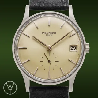 Patek Philippe Calatrava 3514 35mm Yellow gold Silver