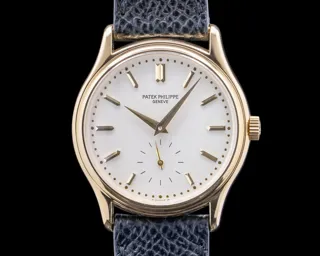 Patek Philippe Calatrava 3923J 31.5mm Yellow gold Silver