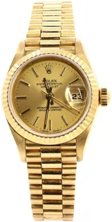 Rolex Oyster 69178 26mm Yellow gold Golden