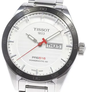 Tissot PRS 516 T100430A 42mm Stainless steel White