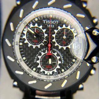 Tissot T-Race T011.417.22.201.00 39.5mm Stainless steel Black