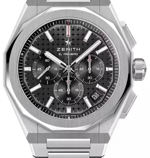 Zenith Defy El Primero 03.9500.3600/21.I001 42mm Stainless steel Black