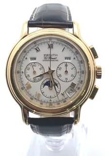 Zenith El Primero Chronomaster 30.0240.410 40mm Yellow gold White