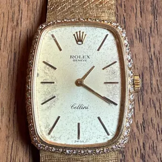 Rolex Cellini 4310 26mm Yellow gold Golden