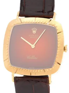 Rolex Cellini 4084/8 (RED FACE) Yellow gold Red