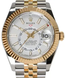 Rolex Sky-Dweller 336933 42mm Stainless steel Red