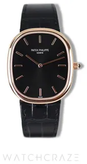 Patek Philippe Ellipse 5738R-001 34.5mm Rose gold Black