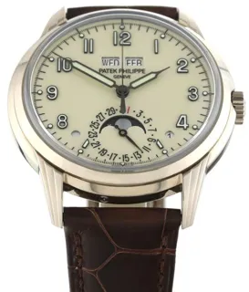 Patek Philippe Perpetual Calendar 5320G-001 40mm White gold Cream