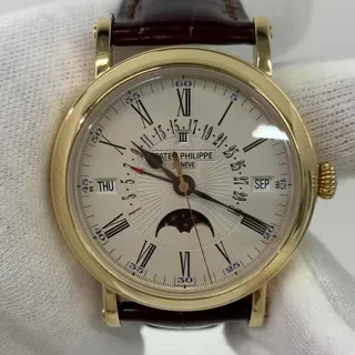 Patek Philippe Perpetual Calendar 5159J-001 38mm Yellow gold Silver