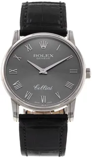 Rolex Cellini 5116/9 32mm White gold Gray