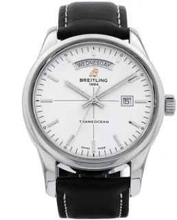 Breitling Transocean A45310 43mm Stainless steel Silver