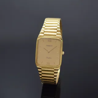 Tissot 18k yellow gold Golden