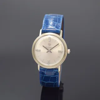 Jules Jürgensen 33mm 14k white gold Silver