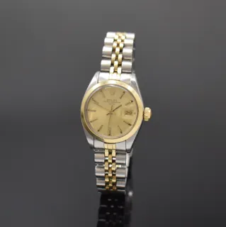 Rolex Datejust 6916 26mm Stainless steel and gold Champagne