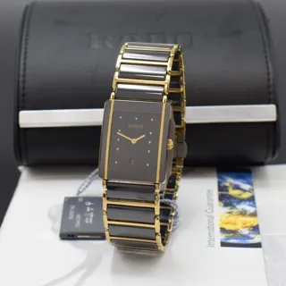 Rado Diastar 160.0381.3 24mm Gold-plated Black