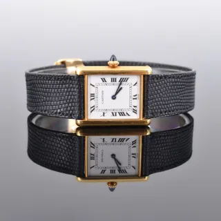 Cartier Tank Louis 28mm 18k yellow gold