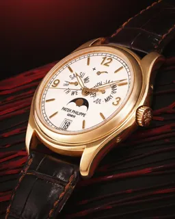 Patek Philippe Annual Calendar 5146 18k yellow gold Cream