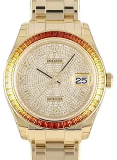 Rolex Pearlmaster 86348SAJOR 39mm Yellow gold