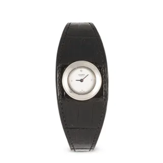 Hermès Faubourg FG2.110 Stainless steel White