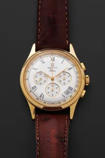 Zenith El Primero Chronograph 20.0010.420 Stainless steel and Gold-plated Silver and White