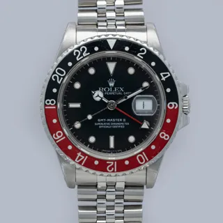 Rolex GMT-Master II 16760 Stainless steel Black