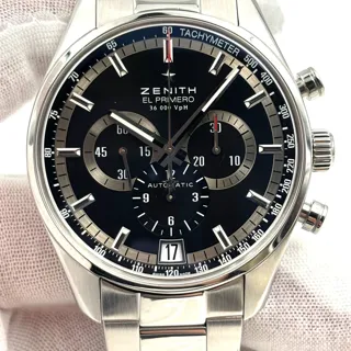 Zenith El Primero 03.2040.400/21.m2040 Stainless steel Black