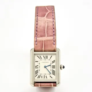 Cartier Tank Solo 3170 Stainless steel Silver