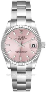 Rolex Datejust 278274-0013 White gold and Stainless steel Pink