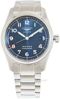 Longines Spirit L3.811.4.93.6 Stainless steel Blue