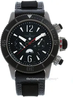 Jaeger-LeCoultre Master Compressor Diving 178T470 brushed titanium Black