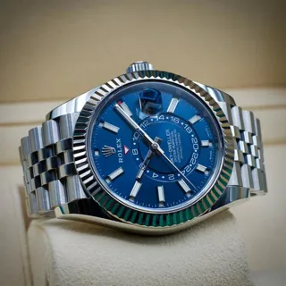 Rolex Sky-Dweller 326934 42mm Stainless steel Blue