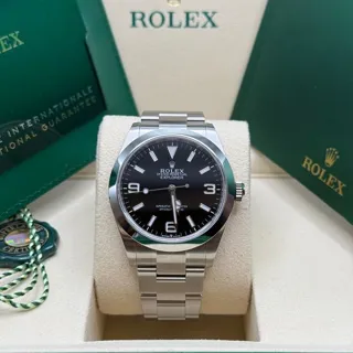 Rolex Explorer 224270 ( DIAL) 40mm Stainless steel Black