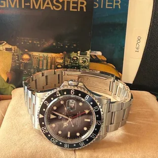 Rolex GMT-Master 16700 40mm Stainless steel Black