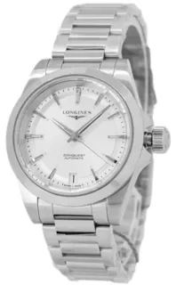 Longines Conquest L34304726 34mm Stahl Silver