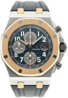 Audemars Piguet Royal Oak Offshore 26471SR.OO.D101CR.01 42mm Yellow gold and Stainless steel Blue