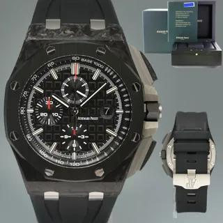 Audemars Piguet Royal Oak Offshore 26400AU.OO.A002CA.01 Carbon fiber and Ceramic and Titanium Black