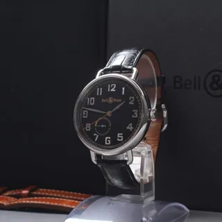 Bell & Ross Vintage BRWW197-HER-ST/SCR 46mm Stainless steel Black